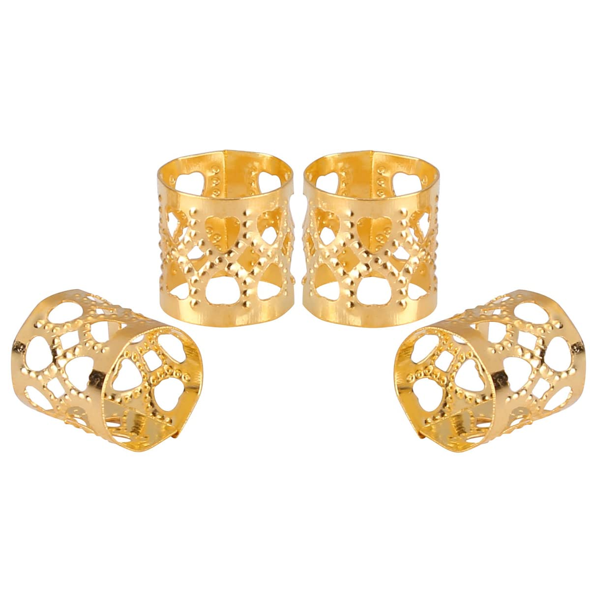 Gold Loc Cuff Set