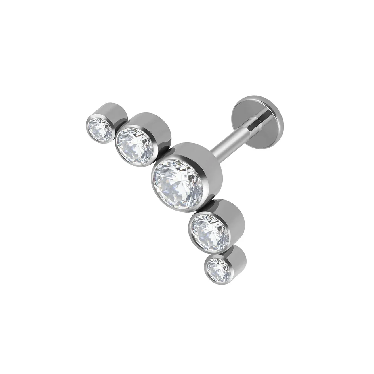 Titanium Helix Stud